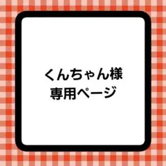 ちーちゃん様　オーダーページ くんちゃん様オーダーページ - メルカリ