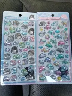 正規品　水族館限定　ボンボンドロップシール　ペンギン　イルカ　セット