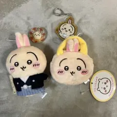 ちいかわ うさぎ ぬいぐるみ キーホルダー セット