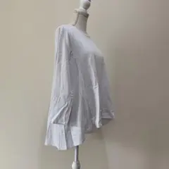 Aライン ラウンドフレアTシャツ