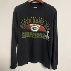 Reebok スーパーボウル XLV チャンピオン 長袖カットソー M