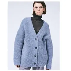 美品 スタニングルアー ブークレセッケツカーディガン ブルゾン ウィムガゼット