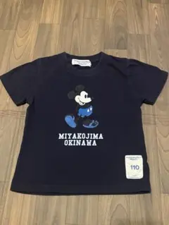 沖縄　宮古島　シギラリゾート　限定　ミッキー　Tシャツ 110 ネイビー