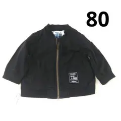 Bobson 黒 アウター 80サイズ MA1