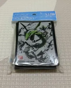 ポケモンカードゲーム スリーブ レックウザ　墨絵列伝