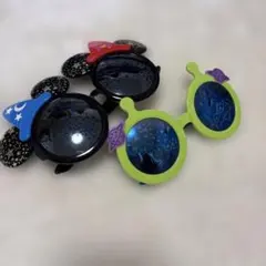 ディズニー ファッションサングラス ミッキー ミニー リトルグリーンメン