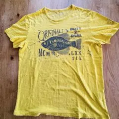 r*g様 イエローTシャツ ヴィンテージ風 デザイン