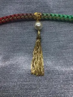 ❤️お洒落な振袖.訪問着用帯締めE ❤️ パール装飾付き