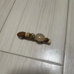 ビーズ装飾 バレッタ