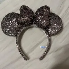 ディズニー　ミニー　スパンコールカチューシャ