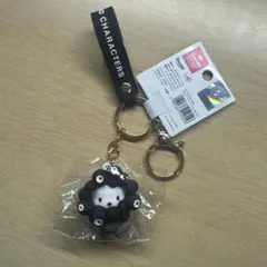 サンリオ ミャクミャク ポチャッコ キーホルダー 黒