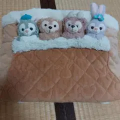 ダッフィー&フレンズ　ひざかけ　ブランケット