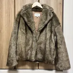 MOUSSY ファーコート マウジー