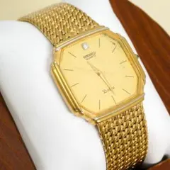 508 稼働 SEIKO 時計 レディース エクセリーヌ SGPゴールド ダイヤ