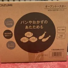 KOIZUMI オーブントースター KOS-1027/Kのサムネイル
