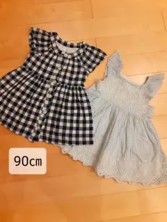 babyGAP　ワンピース　2点セット　90㎝