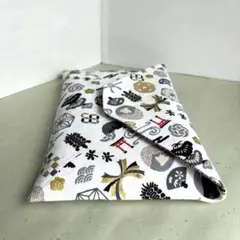 御朱印帳ケース　大2冊用　ハンドメイド　和柄　縁起物　数寄屋袋