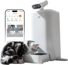 【アウトレット様専用】猫用スマート見守りロボット 自動給餌器 見守りカメラのサムネイル