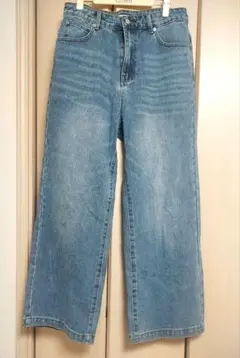 クラシカルエルフ　ハイウエストルーズデニムパンツ　XL