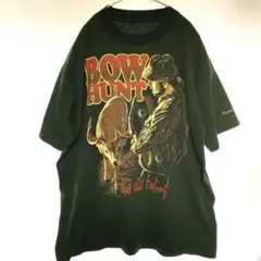 ヴィンテージ シングルステッチ BOW HUNT Tシャツ ハンティング XL