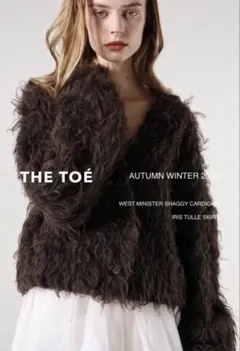 THE TOE ザトゥー Westminster Shaggy Cardigan