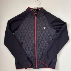 【美品】ZARA MAN キルティングジャケット　ブルゾン　ネイビー　S　メンズ