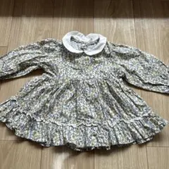 花柄長袖ワンピースcottoli