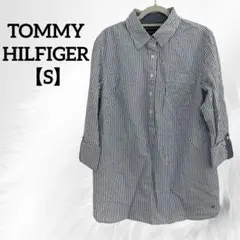 TOMMY HILFIGER 【S】ストライプ長袖シャツ