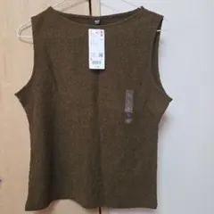 ブラウン タンクトップ