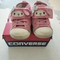 コンバース マイメロディ スニーカー ピンク 箱なし