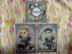 鬼滅の刃 ufotable cafe クリスマスポスカ　煉獄杏寿郎・悲鳴嶼行冥