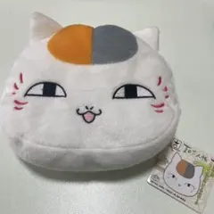 ニャンコ先生 ぬいぐるみ ポーチ 夏目友人帳 タグ付き