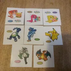 ポケモンパウンドケーキシール8枚セット