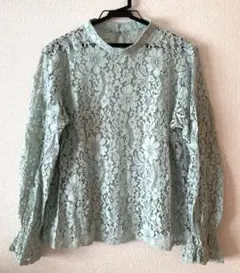 GU 総レースブラウス