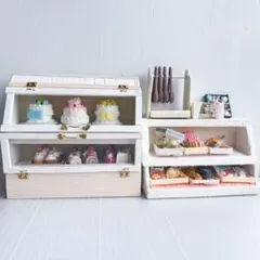 ミニチュア　お菓子屋さん　ドールハウス　スイーツ　まとめ売り　ケーキ屋　雑貨