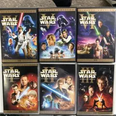 スターウォーズ DVD 6本セット EP1-6 EP3欠品ありのサムネイル