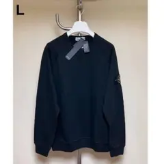新品 L 25aw Stone Island パッチスウェット 黒 18691 - メルカリ