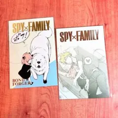 SPY×FAMILY 原作 箔押し ポストカード 2種セット