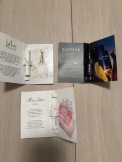 Dior 香水サンプル 3点セット