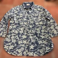 KRIFF MAYER アロハシャツ デニム風 総柄のサムネイル