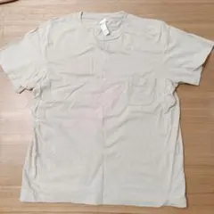 YAECA STOCK ポケットTシャツ ベージュ Mのサムネイル