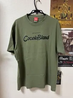 COCOLO BLAND Tシャツ オリーブ XXL