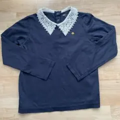 kate spade ネイビー 長袖カットソー 130 フォーマル