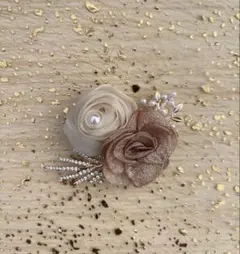 NO.2ハンドメイドコサージュ 入学式卒業式 入園式　卒園式