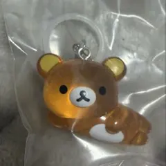 リラックマ クリアマスコットチャーム めじるしアクセサリー リラックマ