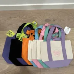 TRADER JOE'S カラフルトートバッグセット