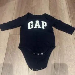 baby GAP 長袖ロンパース ネイビー 3-6months