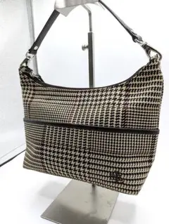 良品✨ RALPH LAUREN ハンドバッグ キャンバス ブラウン 1328