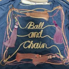Ball&Chain ボールアンドチェーン バッグMサイズ　紺色 エコバッグ