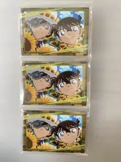 名探偵コナン　スクエア型缶バッジvol.2 怪盗キッド　江戸川コナン 3個セット